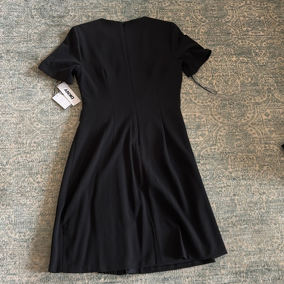 NWT DKNY Black Midi Dress - Picture 5 of 5